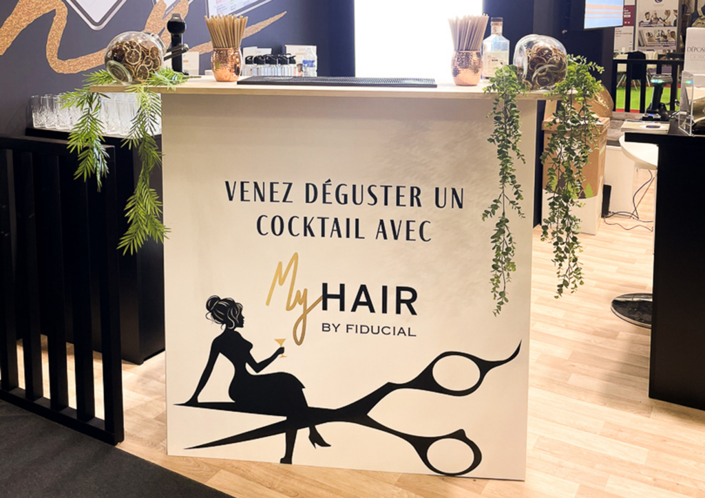 Bar personnalisé salon professionnel sur mesure